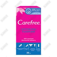 Sotib olish Ip kundalik Carefree Cotton feel flexi form 30 dona. Ip kundalik Carefree Cotton feel flexi form 30 dona.
