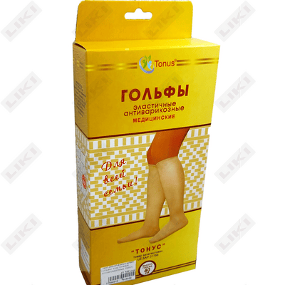 Golf varikozga qarshi,  Tonus o'lchami 40-43