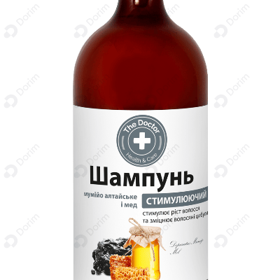 Шампунь для волос Домашний Доктор Стимулирующий мумие алтайское и мед 1000 мл