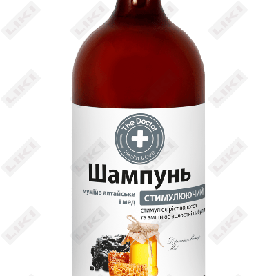 Шампунь для волос Домашний Доктор Стимулирующий мумие алтайское и мед 1000 мл