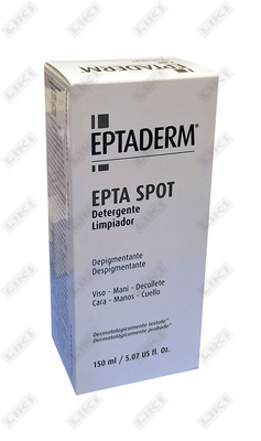 Скраб для лица, рук и зоны декольте Eptaderm Epta Spot с осветляющим эффектом 150 мл