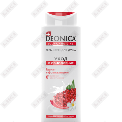 Deonica dush jeli kremi 250 ml parvarish va yangilanish