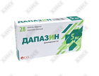 Dapazin tabletkalari 5 mg №28 (4 blister х 7 tabletka)