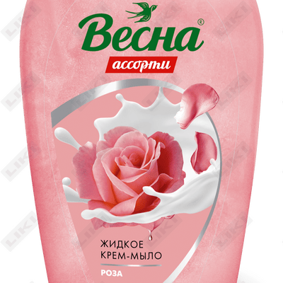 Крем-мыло жидкое Весна Ассорти Роза 280 г
