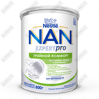 Смесь сухая молочная Nan Тройной комфорт 800 г