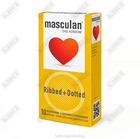 Презервативы Masculan Ribbed+Dotted 10 шт.
