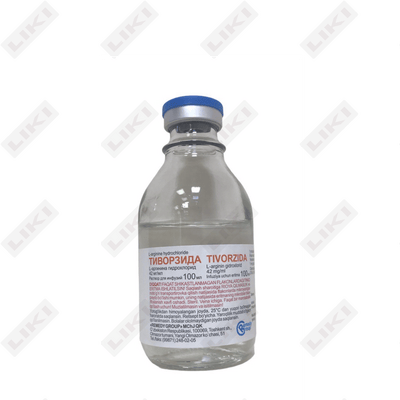 Tivorzida eritmasi D / inf. 100 ml dan 42 mg/ml (shisha)