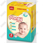 Подгузники Pansy Baby размер 3, 4-9 кг, 70 шт.