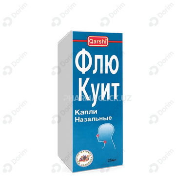 Flu tomchisini kuylaydi. 25 ml (shisha)