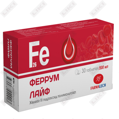 Феррум Лайф сироп по 200 мл (флакон)
