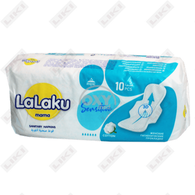 Lalaku mama Sensitive sanitariya prokladkalari 10 dona