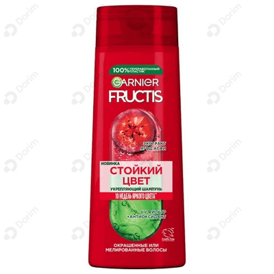Шампунь для волос Garnier Fructis Стойкий Цвет 250 мл