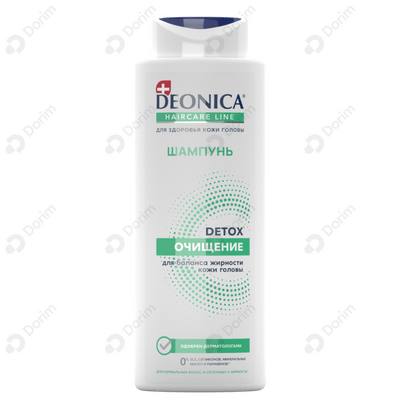 Шампунь для волос Deonica Haircare Line Detox очищение 380 мл