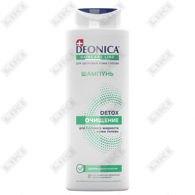 Шампунь для волос Deonica Haircare Line Detox очищение 380 мл
