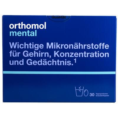 Ортомол Ментал капсулы + порошок курс 30 дней №30