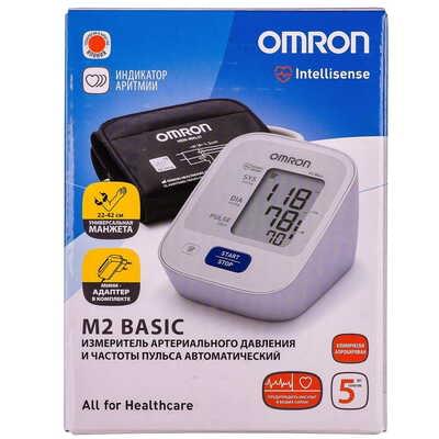 Тонометр Omron M2 Basic HEM-7121-ALRU автоматический