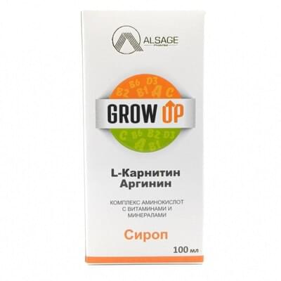 Grow Up (Grow Ap) siropi 100 ml (shisha)