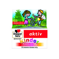 Доппельгерц актив Kinder Витамины для глаз с лютеином для детей таблетки жев. №60 (флакон)