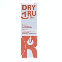 Dezodorant-antiperspirant Dry Ru Ultra (Dray Ru Ultra) roll-on 50 ml