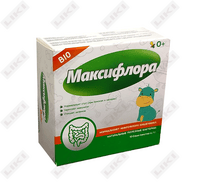 Maxiflora  bolalar uchun ichki foydalanish uchun kukun 1 g №10 (paket)