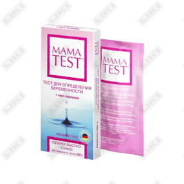 Homiladorlikni aniqlash uchun   test Mama Chek