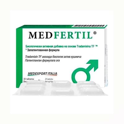Medfertil tabletkalari №30 (3 blister х 10 tabletka)