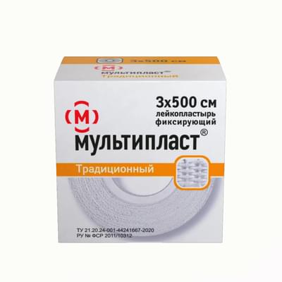 Leykolastir Multiplast an'anaviy 3 x 500 sm