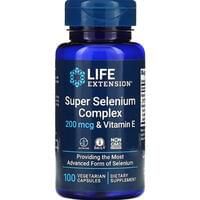 Купить Life Extension Супер Селен комплекс 200 мкг и Витамин Е капсулы №100 Life Extension Супер Селен комплекс 200 мкг и Витамин Е капсулы №100