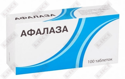 Афалаза таблетки №100 (5 блистеров х 20 таблеток)