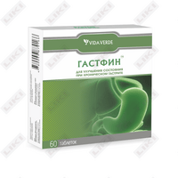 Гастфин таблетки №60 (6 блистеров х 10 таблеток)