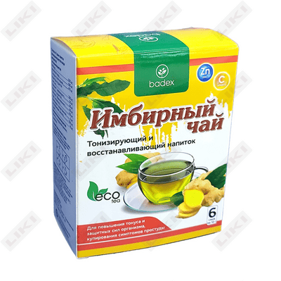 Имбирный чай по 12 г №6 (саше)