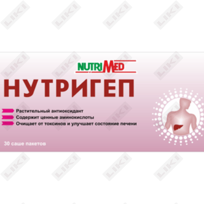 Nutrigep  ichki foydalanish uchun kukun 5 g №30 (paket)