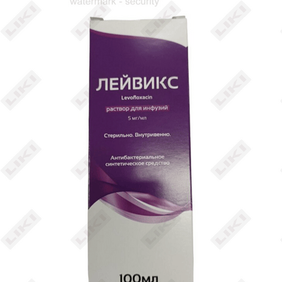Лейвикс раствор д/инф. по 100 мл (флакон)