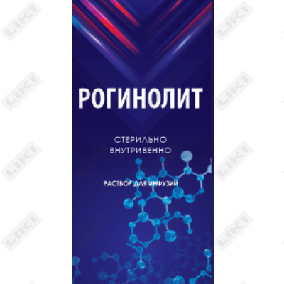 Рогинолит раствор д/инф. по 250 мл (флакон)