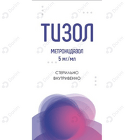 Тизол раствор д/инф. 5 мг/мл по 100 мл (флакон)