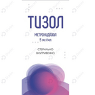 Тизол раствор д/инф. 5 мг/мл по 100 мл (флакон)