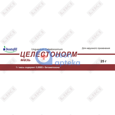 Целестонорм мазь д/наруж. прим. по 25 г (туба)