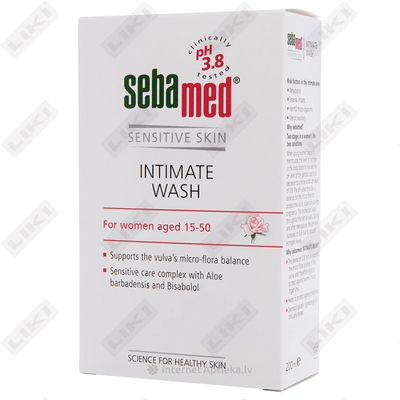 Средство для интимной гигиены Sebamed Sensitive Skin для женщин с 15 до 50 лет 200 мл