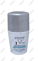 Дезодорант-антиперспирант шариковый Vichy Deos Invisible Resist для женщин 72 часа защита 50 мл