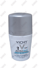Дезодорант-антиперспирант шариковый Vichy Deos Invisible Resist для женщин 72 часа защита 50 мл