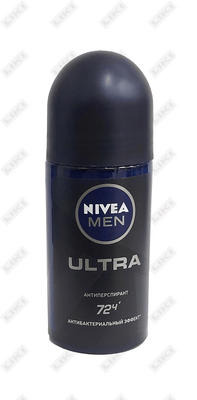Дезодорант-антиперспирант шариковый Nivea Men Ultra с антибактериальным эффектом 50 мл