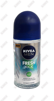 Дезодорант-антиперспирант шариковый Nivea Men Fresh Kick 50 мл