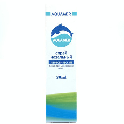 Спрей для носа Aquamer изотонический 30 мл