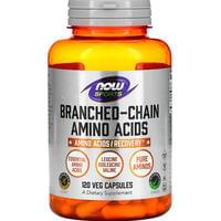 Купить Now Sports BCAA аминокислота с разветвлёнными цепями капсулы №120 Now Sports BCAA аминокислота с разветвлёнными цепями капсулы №120