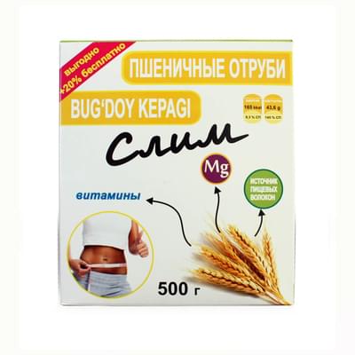 Отруби Слим пшеничные 500 г