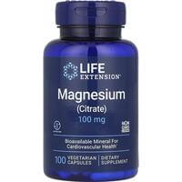 Купить Life Extension Магния цитрат капсулы по 100 мг №100 Life Extension Магния цитрат капсулы по 100 мг №100