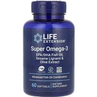 Sotib olish Life Extension Омега-3 Супер капсулы №60 Life Extension Омега-3 Супер капсулы №60