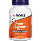 Now Ацетил-L-Карнитин таблетки по 750 мг №90