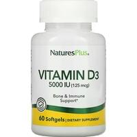 Sotib olish Nature's Plus Витамин D3 по 5000 МЕ капсулы №60 Nature's Plus Витамин D3 по 5000 МЕ капсулы №60