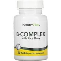 Nature's Plus B-Complex Витаминный В-комплекс с рисовыми отрубями таблетки №90